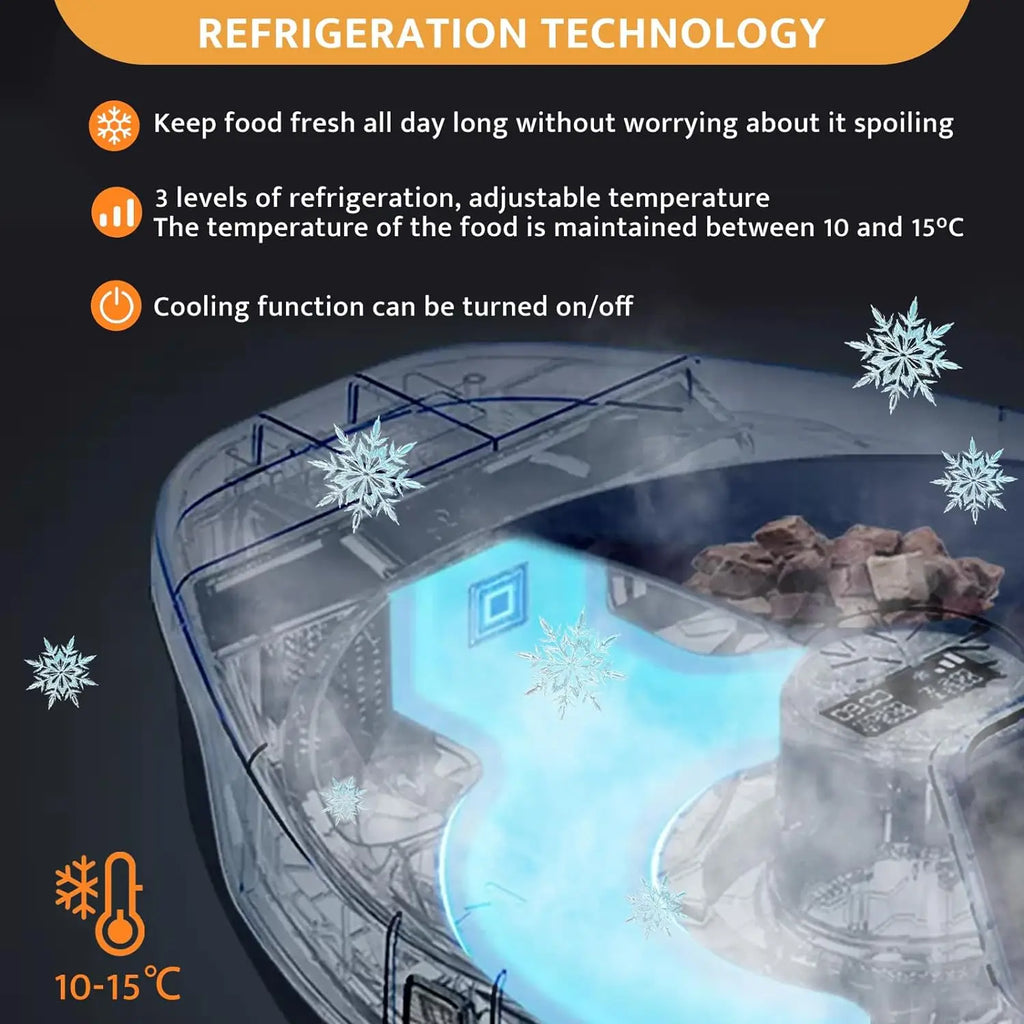 FROSTFEED™ CHILLED PET FEEDER