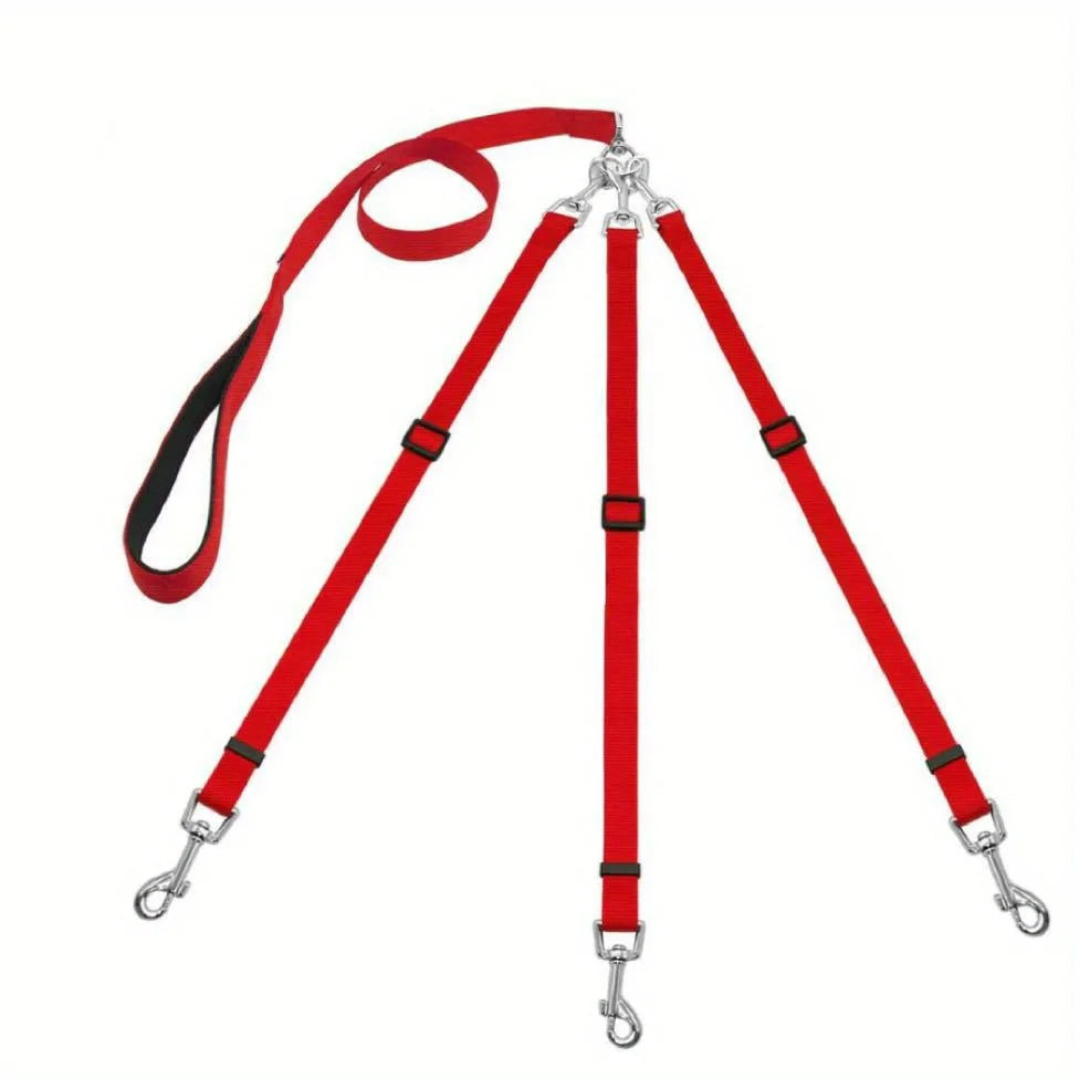 3-IN-1 TRIPAW™ HEAVY-DUTY NYLON LEASH FOR DOGS