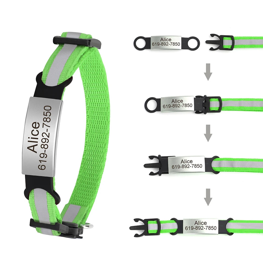 PURRSAFE™ REFLECTIVE CAT COLLAR