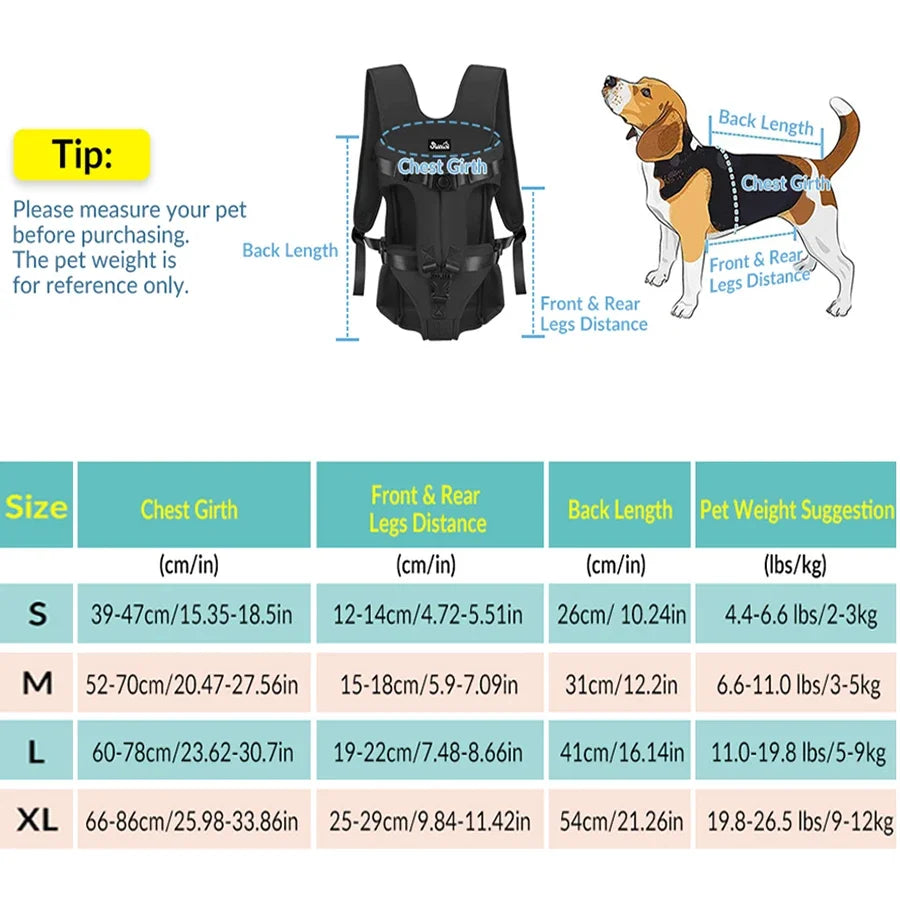 SNUGGPACK™ PET CARRIER HARNESS