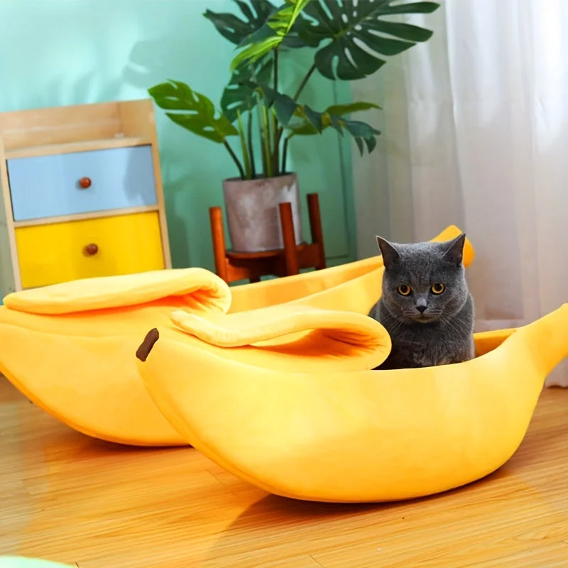 COZYBANANA™ CAT BED