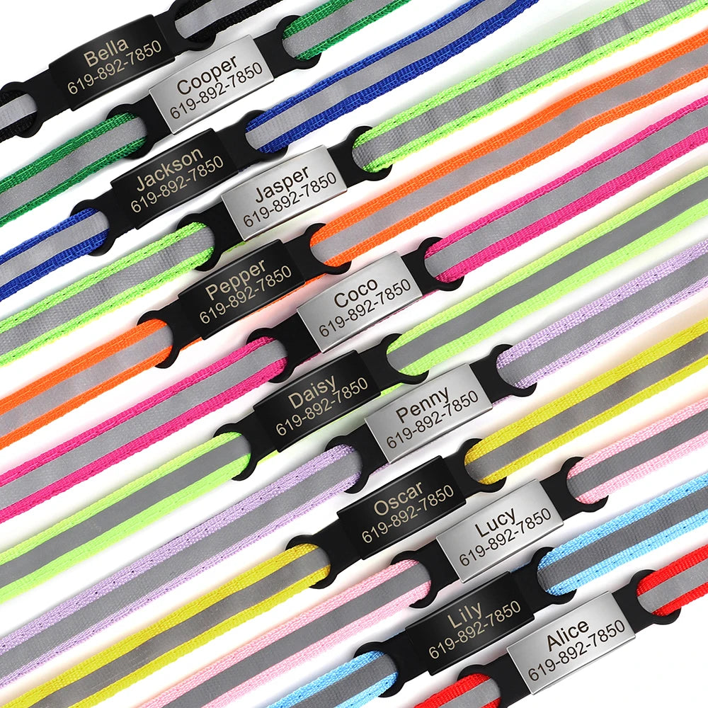 PURRSAFE™ REFLECTIVE CAT COLLAR