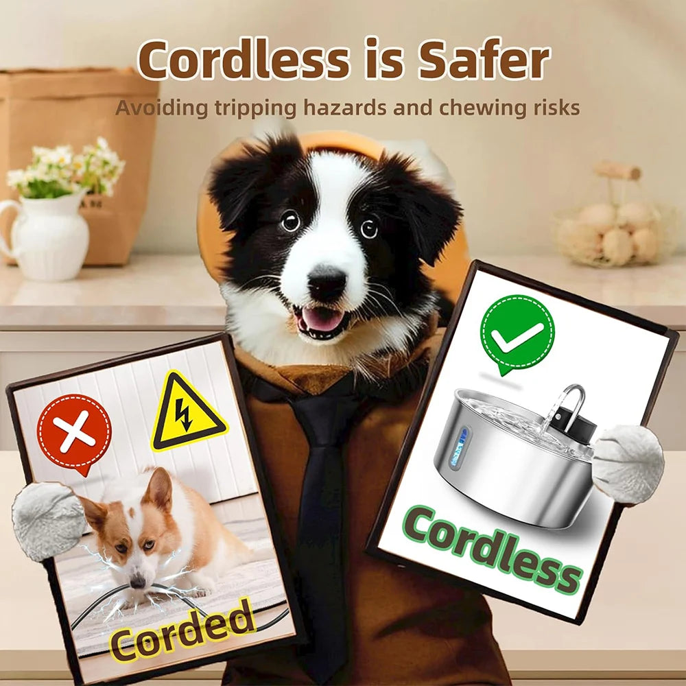 AQUAFLOW™ 7L WIRELESS PET FOUNTAIN