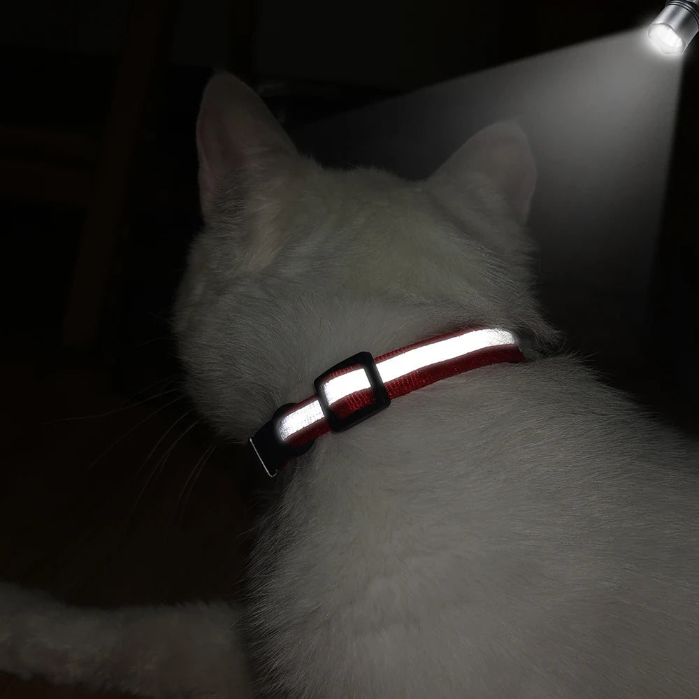 PURRSAFE™ REFLECTIVE CAT COLLAR