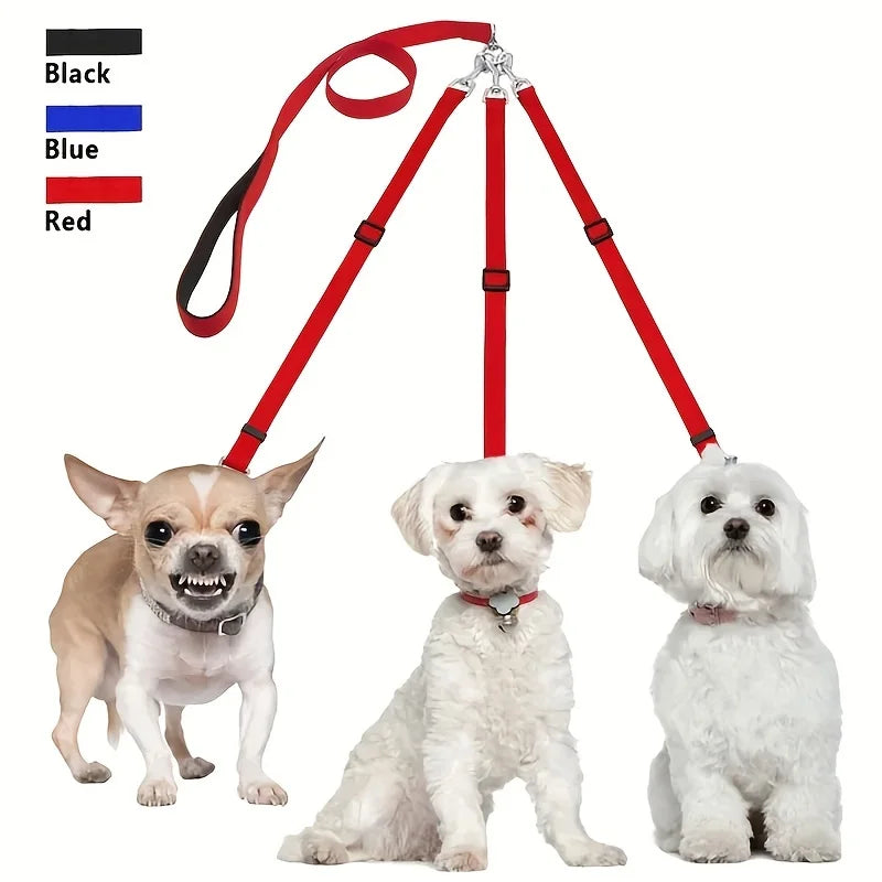 3-IN-1 TRIPAW™ HEAVY-DUTY NYLON LEASH FOR DOGS