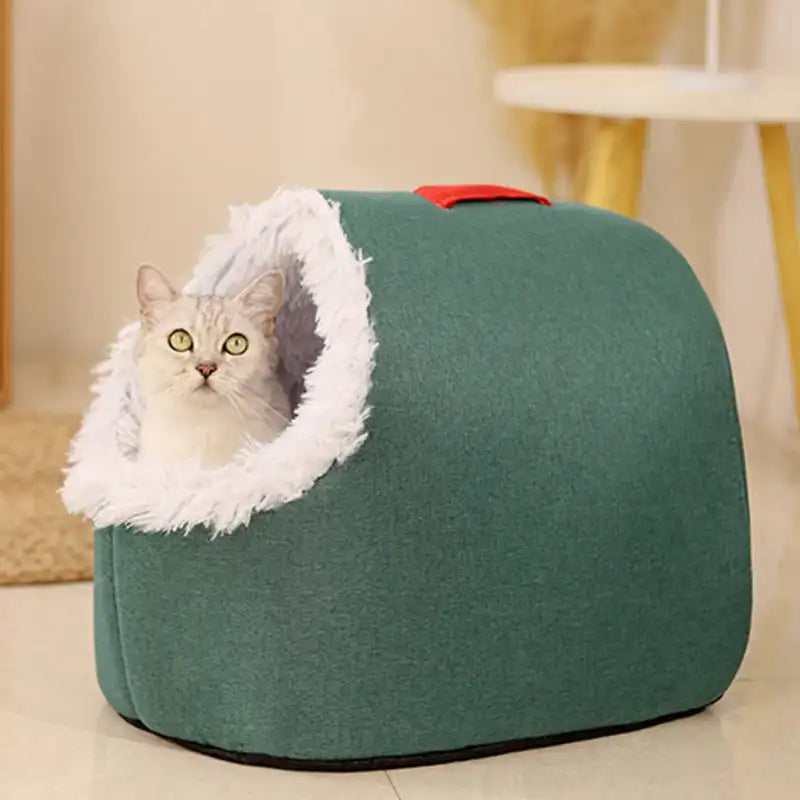 COZYNEST™ LUXURY CAT CAVE BED