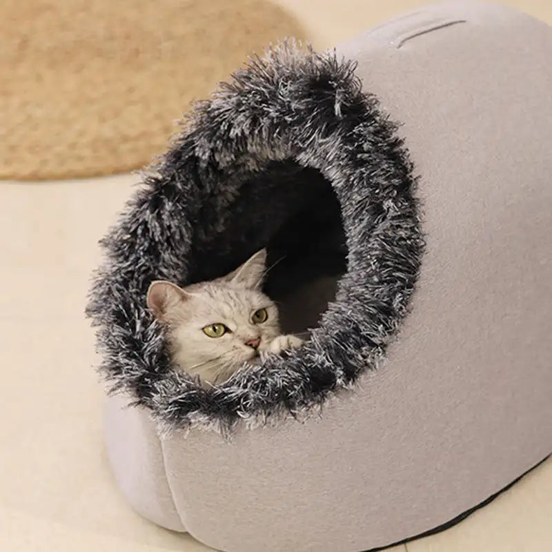COZYNEST™ LUXURY CAT CAVE BED
