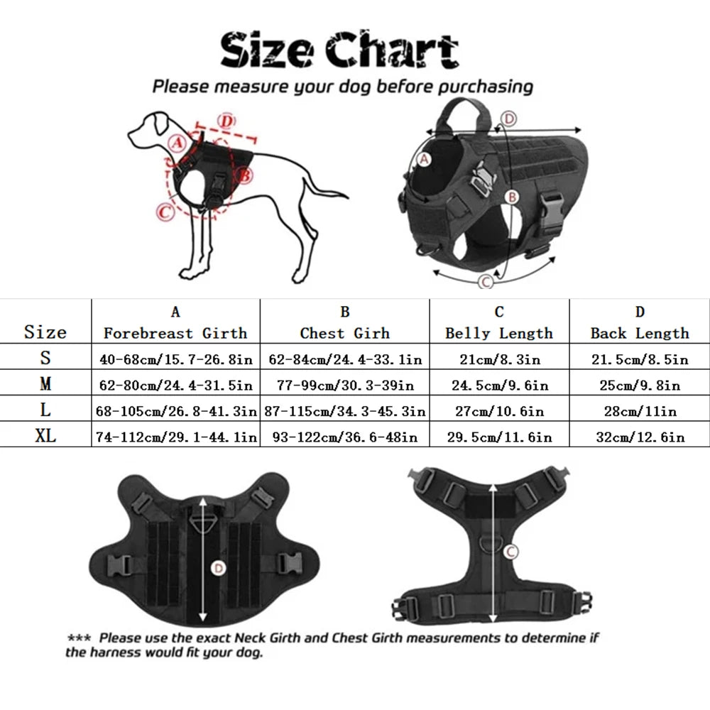 TACTIPRO™ COMPLETE DOG HARNESS SET