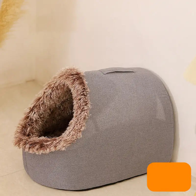 COZYNEST™ LUXURY CAT CAVE BED