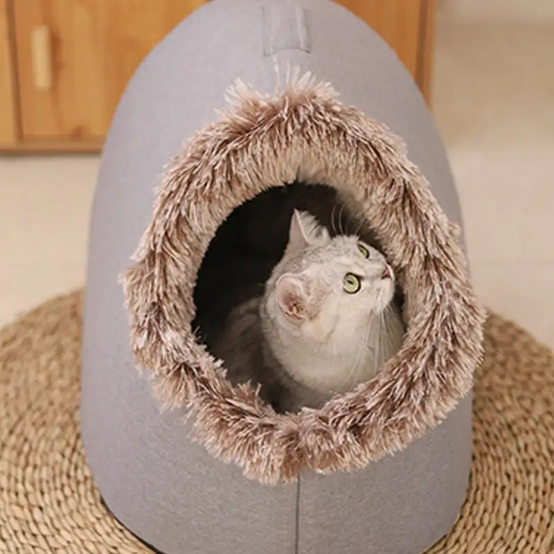 COZYNEST™ LUXURY CAT CAVE BED