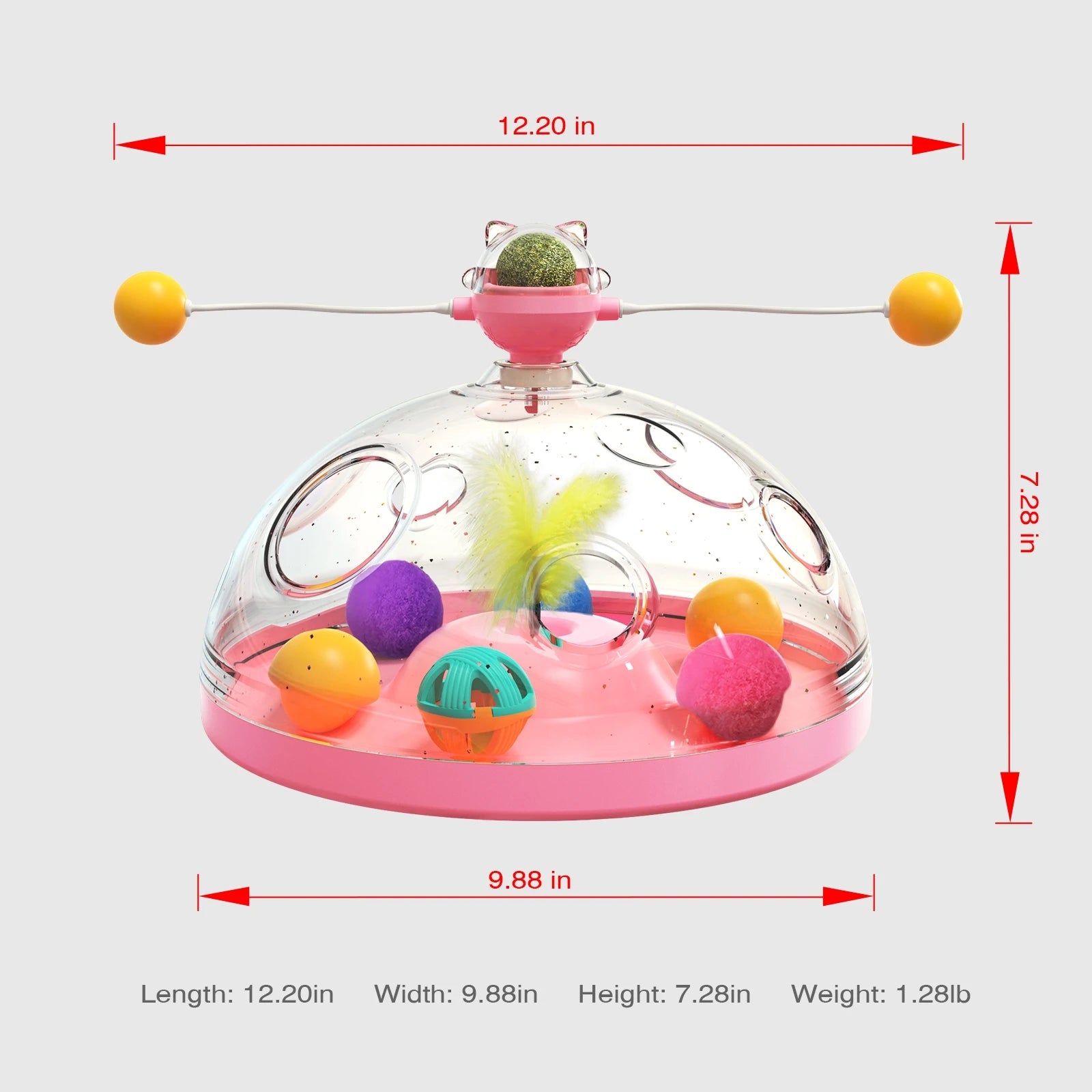 PLAYDOME™ INTERACTIVE CAT TOY