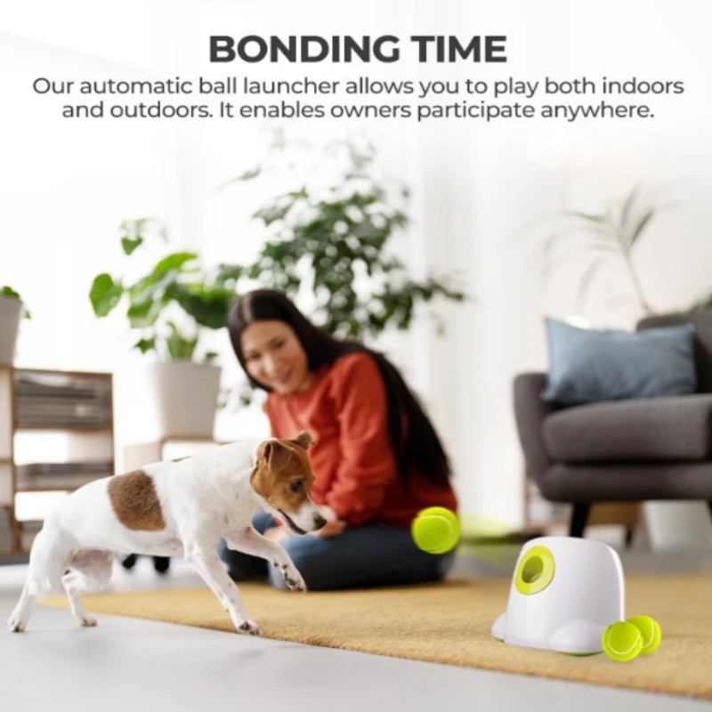 AUTOMATIC BALL LAUNCHER FOR DOGS