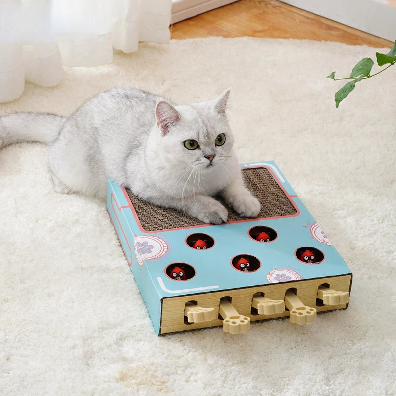 PLAYPAWS™ INTERACTIVE CAT SCRATCH BOX
