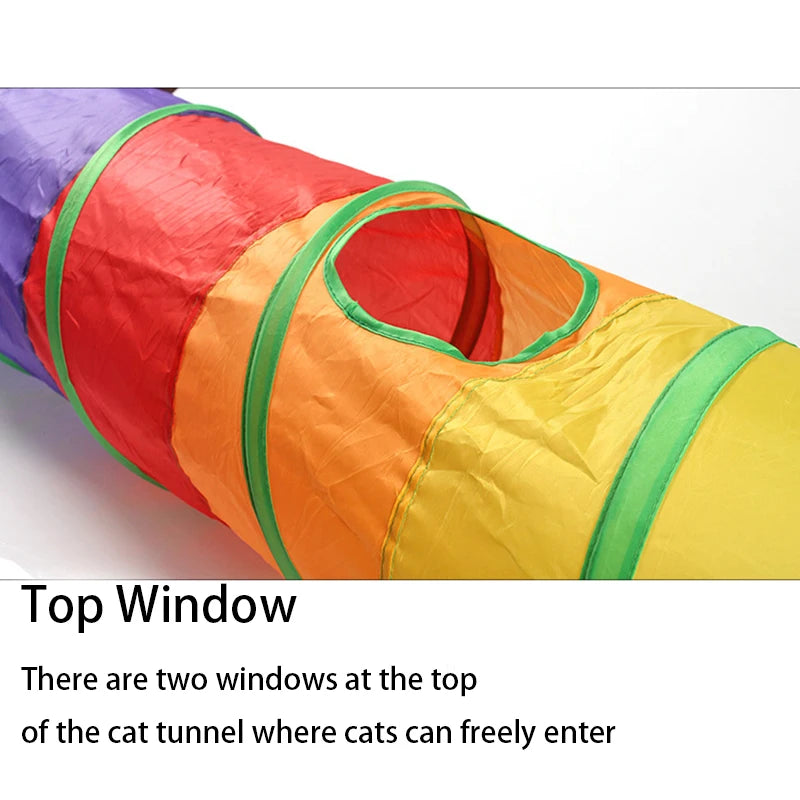 FOLDABLE CAT TUNNEL