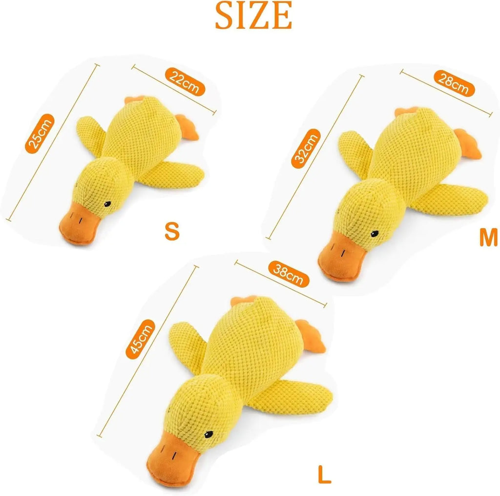 DUCKYFUN™ SQUEAKY DOG TOY