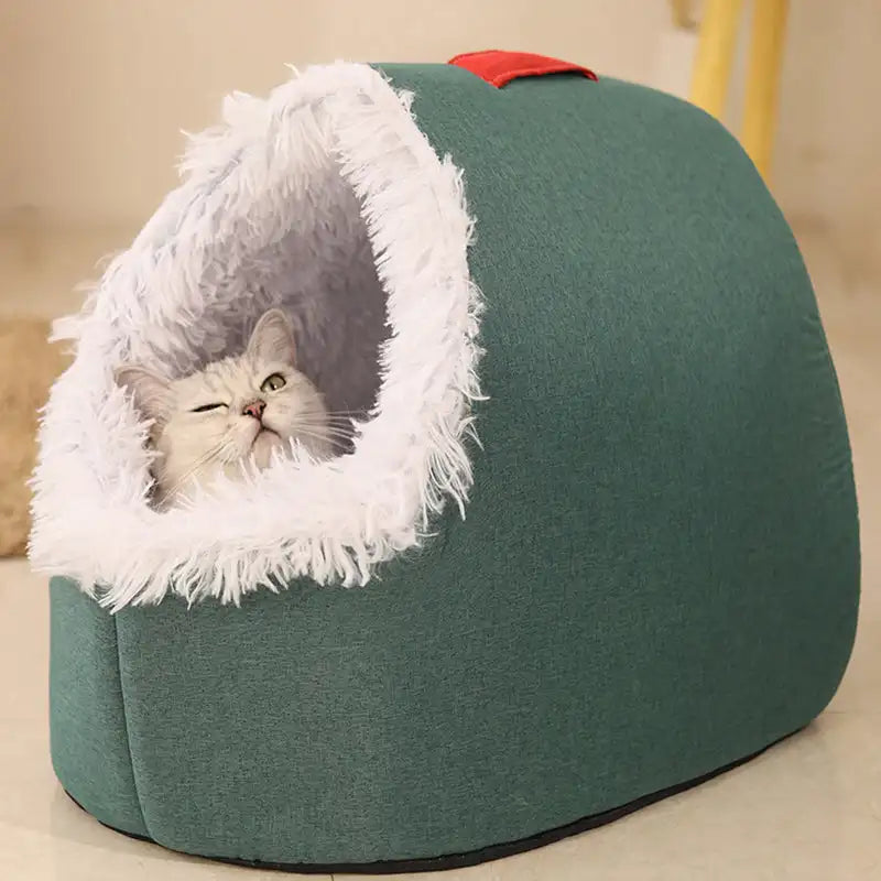 COZYNEST™ LUXURY CAT CAVE BED