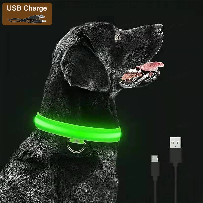 GLOWPAW™ LED RECHARGEABLE SAFETY COLLAR