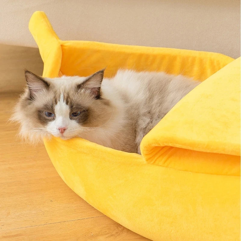 COZYBANANA™ CAT BED