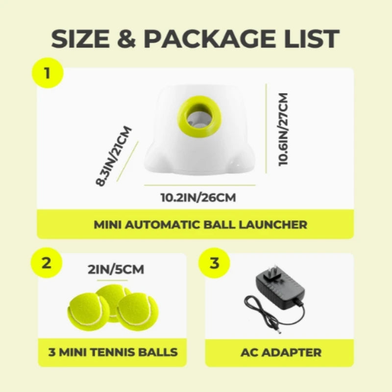 AUTOMATIC BALL LAUNCHER FOR DOGS